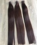 Extensiones de pelo premium grado 16A 28 pulgadas vírgenes