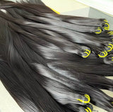 Extensiones de pelo premium grado 16A 28 pulgadas vírgenes