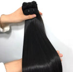 Extensiones de pelo premium Luxury grado 16A , Negras 28 pulgadas CABELLO ASIA