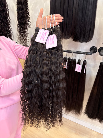 Extensiones de pelo rizos suaves tono 3