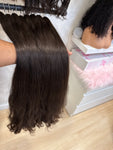 Cabello premium Raw crudo Ondulado .